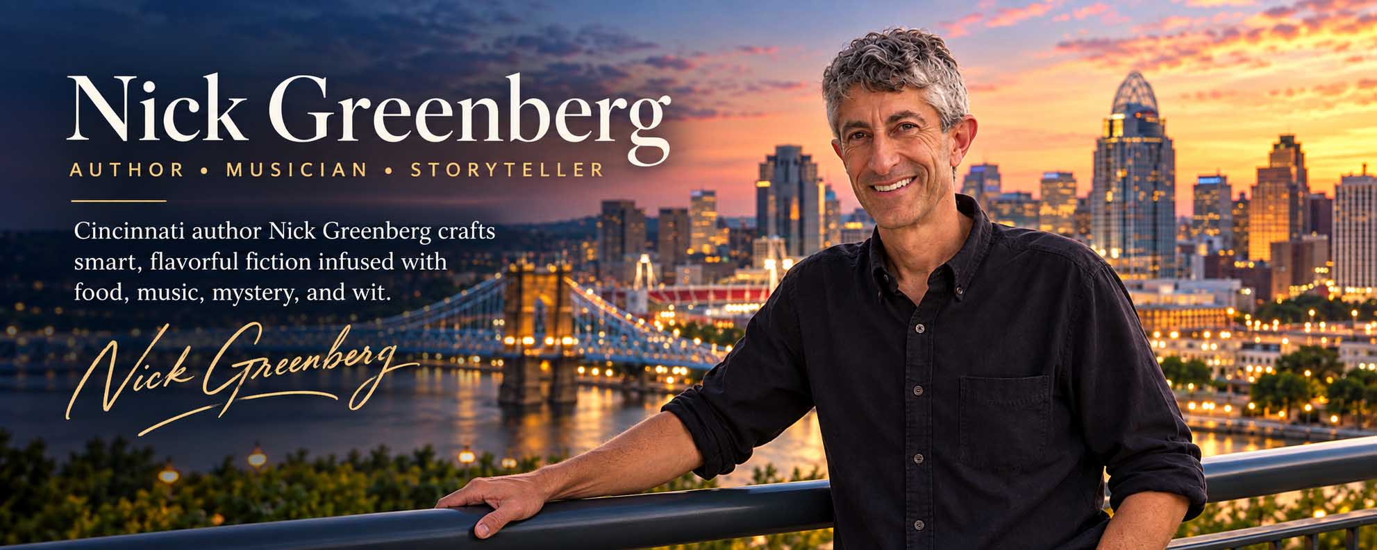 Nick Greenberg - Author - Musician - Storyteller